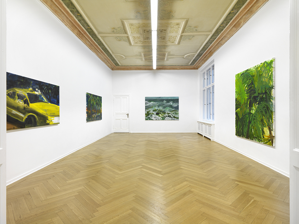 Installation view. Rainer Fetting "Taxis, Monsters and the Good Old Sea", A3, Berlin, Germany. October 26, 2017 - January 14, 2018. Photo: Bernd Borchardt Installation view. Rainer Fetting "Taxis, Monsters and the Good Old Sea", A3, Berlin, Germany. October 26, 2017 - January 14, 2018. Photo: Bernd Borchardt