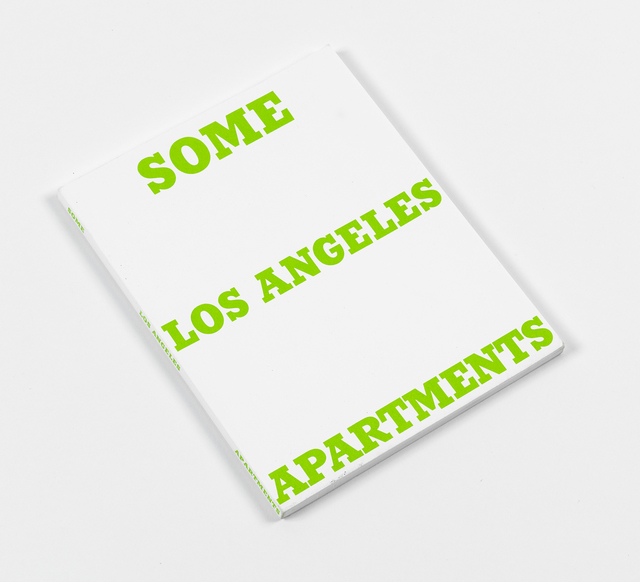 Ed Ruscha, ‘Some Los Angeles Apartments’, 1965, Graphicstudio USF
