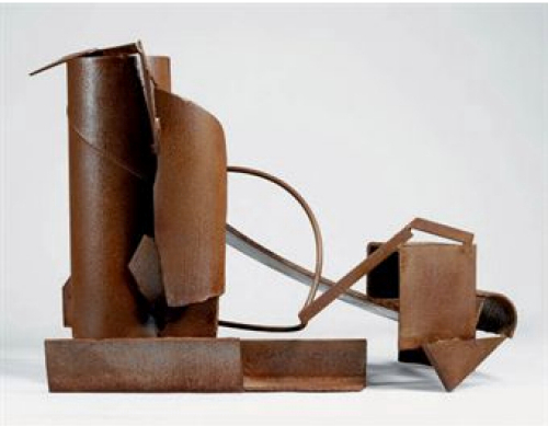 Anthony Caro, ‘Table Piece 2-90 (EBB)’, 1982, Sculpture, Rusted & Varnished Steel; Unique, Crane Kalman Gallery