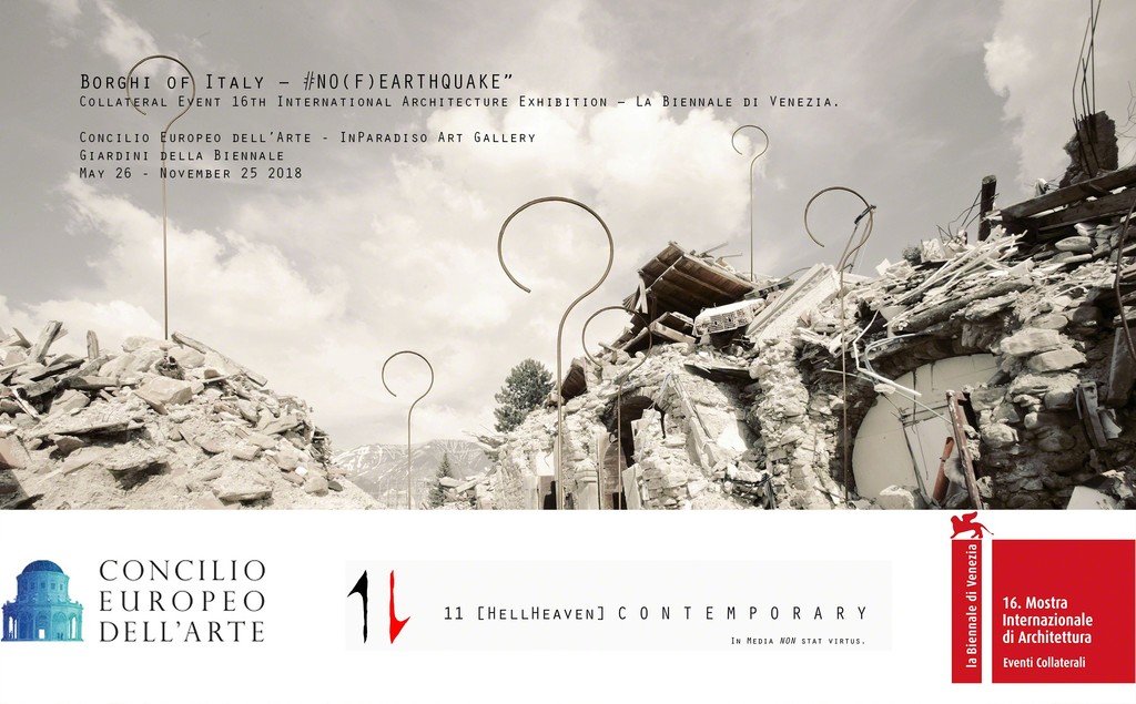 ‘Operazione Dimmi Amatrice’ (detail). Installation, “Borghi of Italy – #NO(F)EARTHQUAKE”. Collateral Event
16th International Architecture Exhibition
La Biennale di Venezia
Concilio Europeo dell’Arte
InParadiso Art Gallery – Giardini della Biennale
26 May — 25 November 2018
© Marco Guglielmi Reimmortal. ‘Operazione Dimmi Amatrice’ (detail). Installation, “Borghi of Italy – #NO(F)EARTHQUAKE”. Collateral Event
16th International Architecture Exhibition
La Biennale di Venezia
Concilio Europeo dell’Arte
InParadiso Art Gallery – Giardini della Biennale
26 May — 25 November 2018
© Marco Guglielmi Reimmortal.