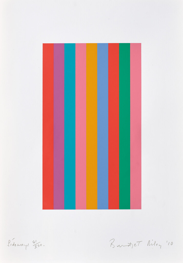 Bridget Riley - Sideways (S. 76; T & G. 76)