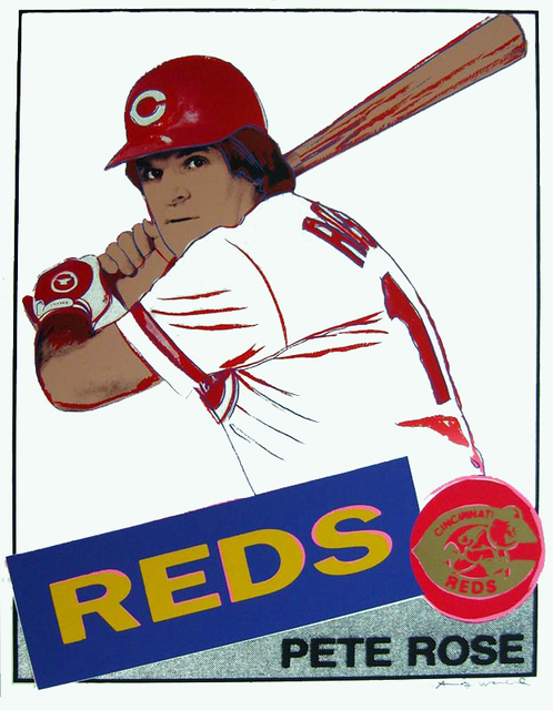 Andy Warhol, ‘Pete Rose’, 1985, Hamilton-Selway Fine Art