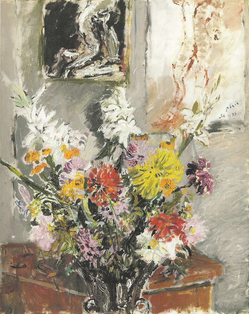 Filippo De Pisis, ‘Dalie e Gladioli’, 1933, Painting, Oil on canvas, Galleria Tega