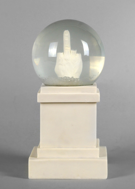 Maurizio Cattelan, ‘L.O.V.E. Snow Globe’, 2014, Roseberys