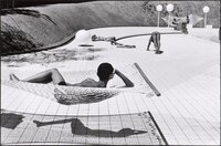 Swimming Pool designed by Alain Capèilleres, Le Brusc, Var, France, Summer