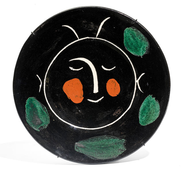 Pablo Picasso, ‘From: Service visage noir’, 1948, Design/Decorative Art, Ceramic Plate, Koller Auctions