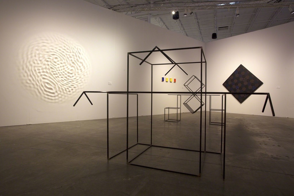 Installation view of Mana Seven, on view at Mana Wynwood Convention Center from November 30–December 4, 2016. Photo: Penn Eastburn. Installation view of Mana Seven, on view at Mana Wynwood Convention Center from November 30–December 4, 2016. Photo: Penn Eastburn.