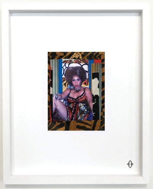 Mickalene Thomas, ‘THE HIGH PRIESTESS, From the series "Contemporary Magic: A Tarot Deck Art Project" Limited Edition 5th Anniversary Print Collection’, 2015, Print, Museum Edition 2015, Museum archival digital print embossed with high gloss spot lacquer finish / framed 20 × 16 in 50.8 × 40.6 cm Edition 2/7 + 3AP, ART CAPSUL