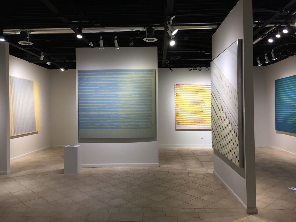 Anthony Greco: Paintings from the 1970s. Left to Right: 314/Nineteen (1977), 314/Fifteen (1976), 314/Twelve (1976), Tiles#2, 314/Eleven (1975) Anthony Greco: Paintings from the 1970s. Left to Right: 314/Nineteen (1977), 314/Fifteen (1976), 314/Twelve (1976), Tiles#2, 314/Eleven (1975)