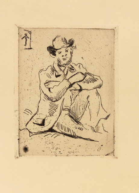 Paul Cézanne, ‘Portrait du peintre A. Guillaumin au pendu’, Print, Etching, Hindman