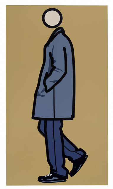 julian opie walking figures