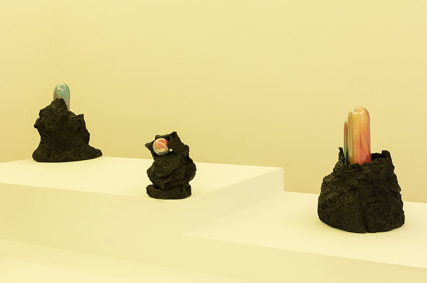 Salvatore Arancio
And These Crystals Are Just like Globes Of Light, 2017
glazed ceramic and epoxy resin
Installation view at Federica Schiavo Gallery Milano, Room 2
Ph. Andrea Rossetti Salvatore Arancio
And These Crystals Are Just like Globes Of Light, 2017
glazed ceramic and epoxy resin
Installation view at Federica Schiavo Gallery Milano, Room 2
Ph. Andrea Rossetti
