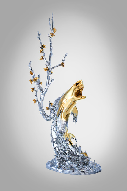 CHEN JING-QING 陳金慶, ‘Chasing the Splashing Wave 無住生香-逐浪飛花’, 2017, ESTYLE ART GALLERY 藝時代畫廊