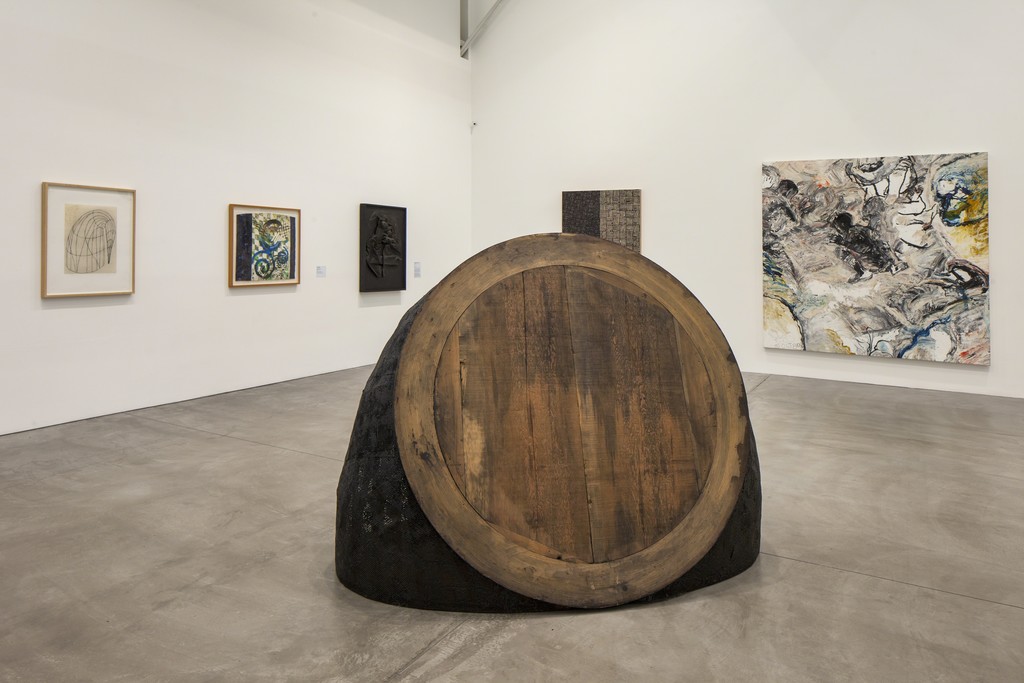 Installation image of Dimensions of Black at the Museum of Contemporary Art San Diego, downtown location, 2016. Photo: Pablo Mason Installation image of Dimensions of Black at the Museum of Contemporary Art San Diego, downtown location, 2016. Photo: Pablo Mason