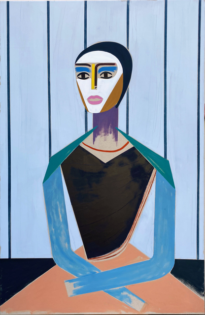 Henrik Godsk, ‘Wallpaper’, 2020, Painting, Oil on canvas, Piermarq