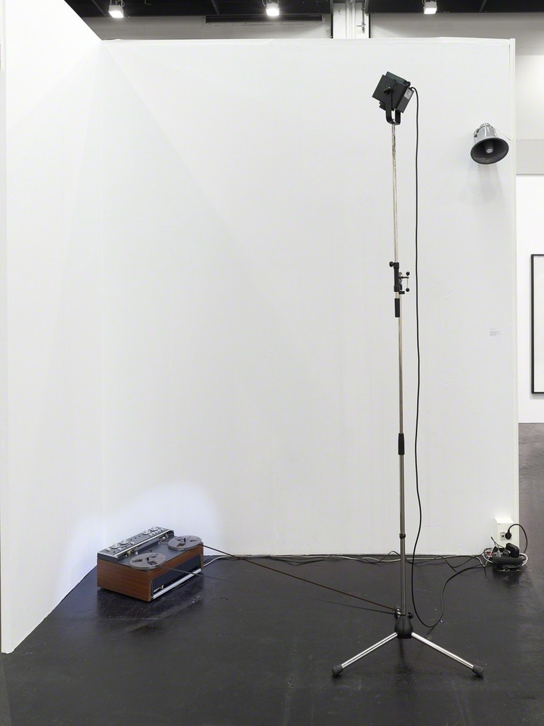 installation view "From: Conversation V. John Cage/Morton Feldman, Radio Happenings I-V, 16. Januar 1967, 2013-2016" installation view "From: Conversation V. John Cage/Morton Feldman, Radio Happenings I-V, 16. Januar 1967, 2013-2016"