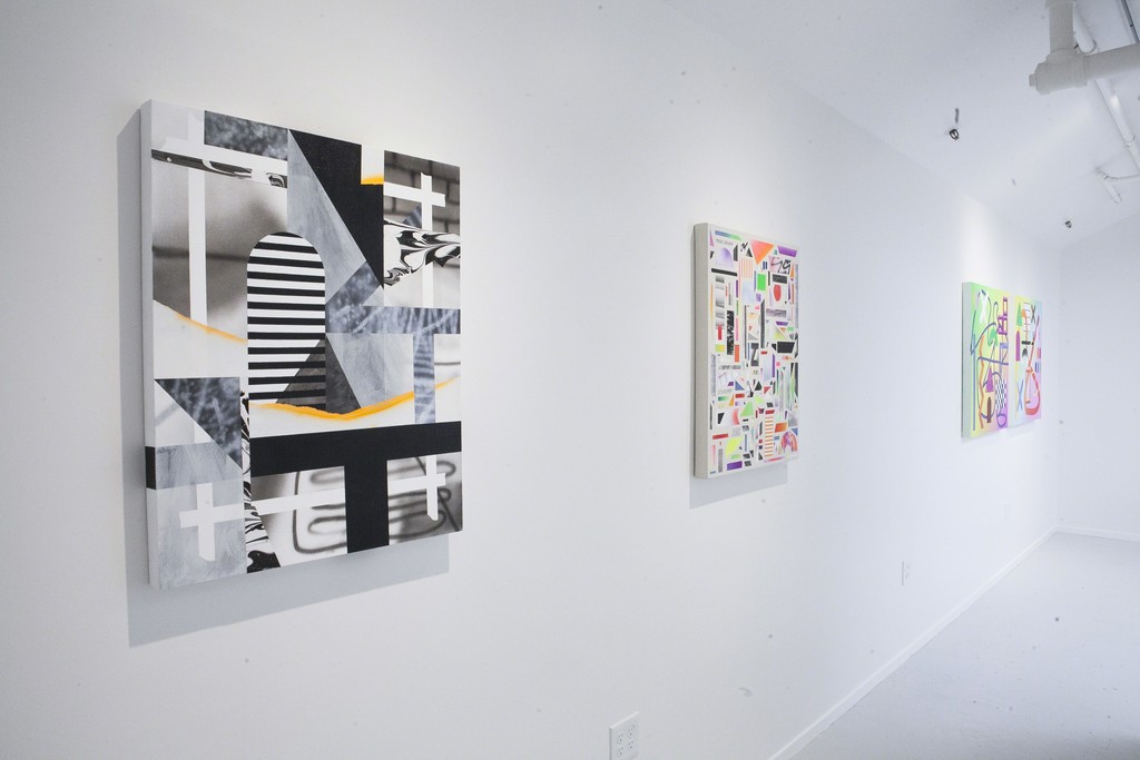 Installation view of "Simpler Times" by Clark Goolsby Installation view of "Simpler Times" by Clark Goolsby