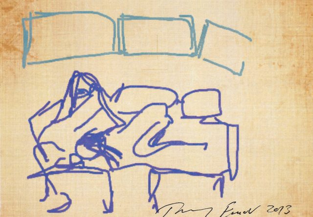 Tracey Emin, ‘iPad Postcard Sketches’, 2013, Roseberys