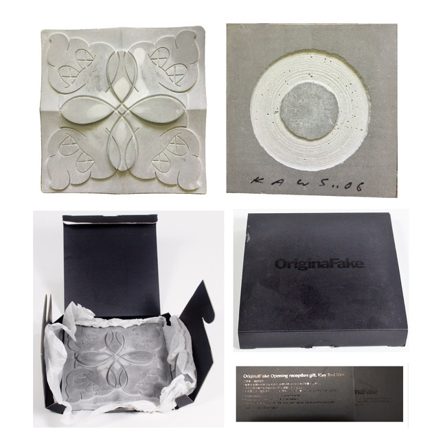 KAWS, ‘ "TILE" (un-glazed version), 2006, Signed/Dated, Limited Edition, with Box, KAWS Store Japan, ’, 2006, VINCE fine arts/ephemera