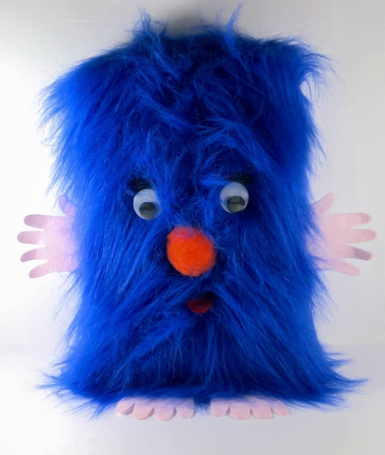 Mike Kelley, ‘Little Friend’, 2007, Other, Plush toy with plastic eyes, felt hands and feet; paper, sound box, Contemporary Art and Editions