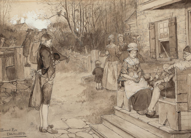 Howard pyle the mermaid picture