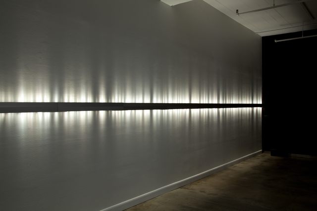 Rafael Lozano-Hemmer, ‘Voice Array’, 2011, Installation, Intercom, 576 white LED lights, holosonic speaker, custom-made hardware and software, bitforms gallery