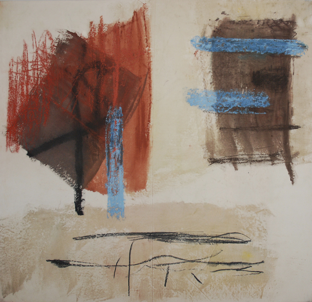 Monique Frydman, ‘Sans titre’, 1989, Painting, Pastels, pigments et liant sur toile de lin, Bogena Galerie
