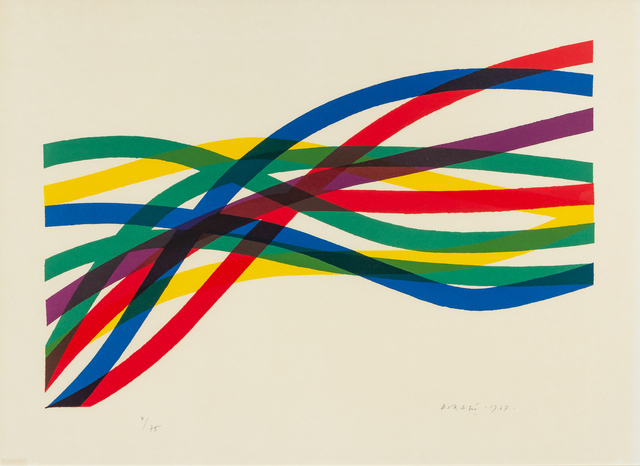Piero Dorazio, ‘Symphony in Blue’, 1967, Hindman
