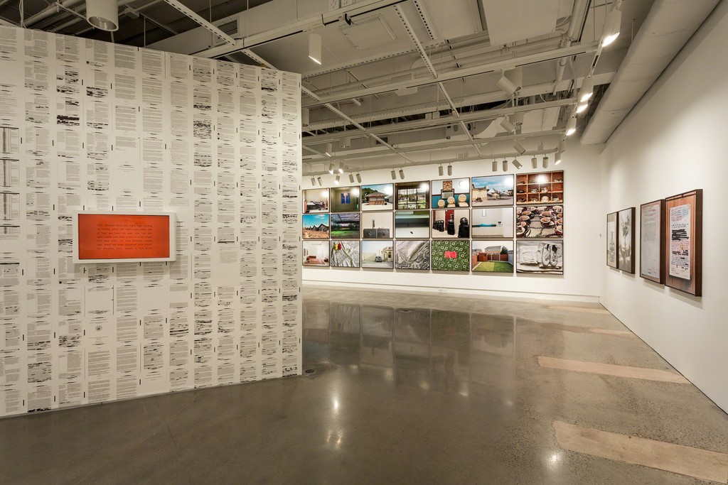 Edmund Clark: The Day the Music Died, installed at the International Center of Photography, New York, New York. Photo by John Halpern. Edmund Clark: The Day the Music Died, installed at the International Center of Photography, New York, New York. Photo by John Halpern.