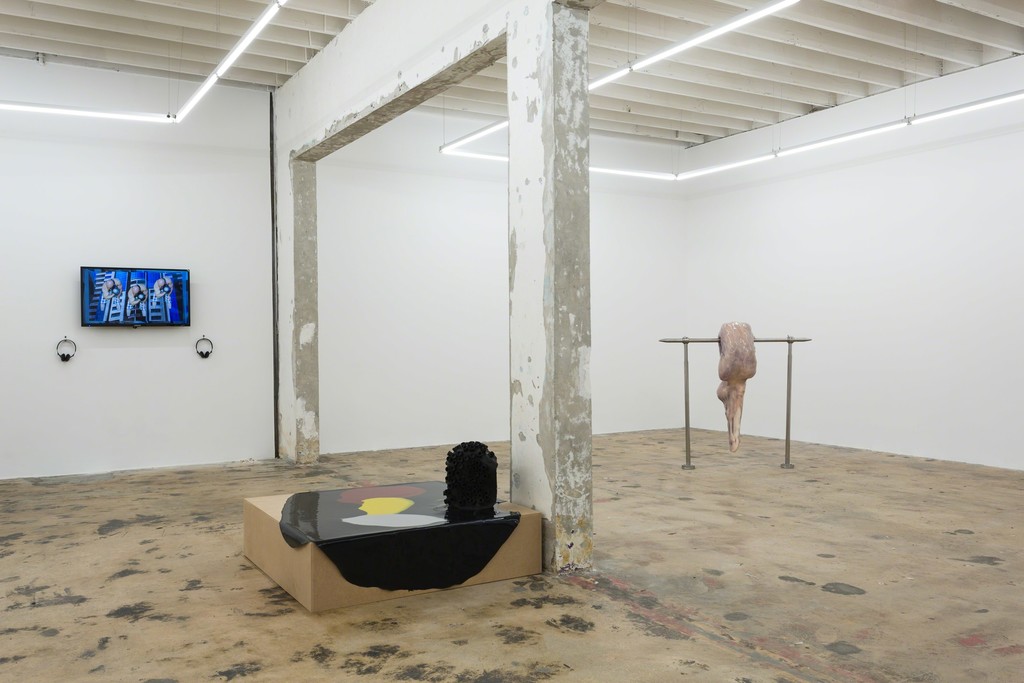 Installation view, from left: Hannah Black, Martha Friedman, and Ivana Basic. Installation view, from left: Hannah Black, Martha Friedman, and Ivana Basic.