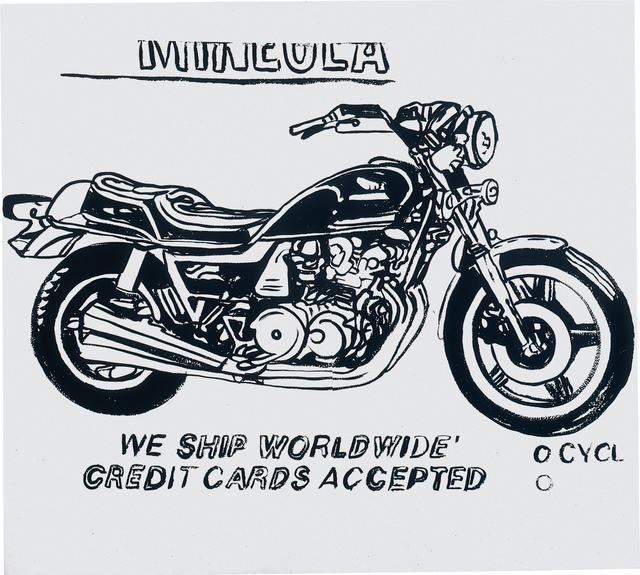 Andy Warhol, ‘Mineola Motorcycle (positive)’, 1985-86, Phillips