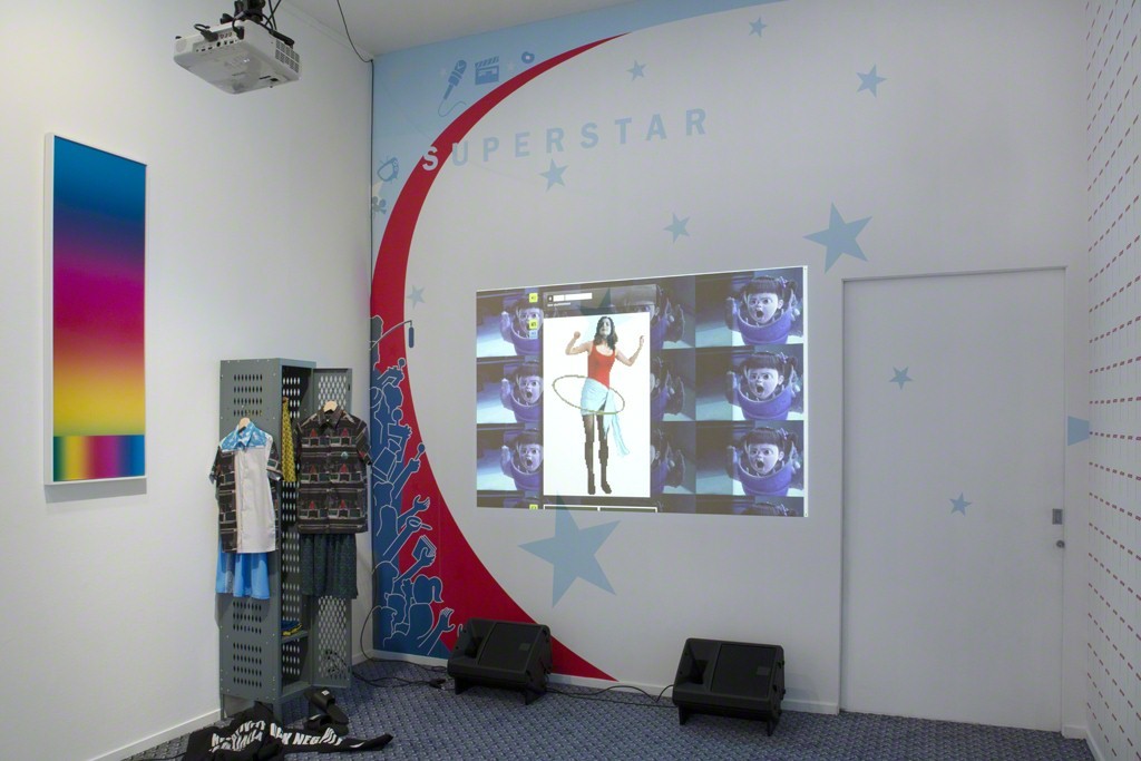 Cory Arcangel and Olia Lialina, Asymmetrical Response (installation view), Western Front, 2016. Photo by Maegan Hill-Carroll. Cory Arcangel and Olia Lialina, Asymmetrical Response (installation view), Western Front, 2016. Photo by Maegan Hill-Carroll.