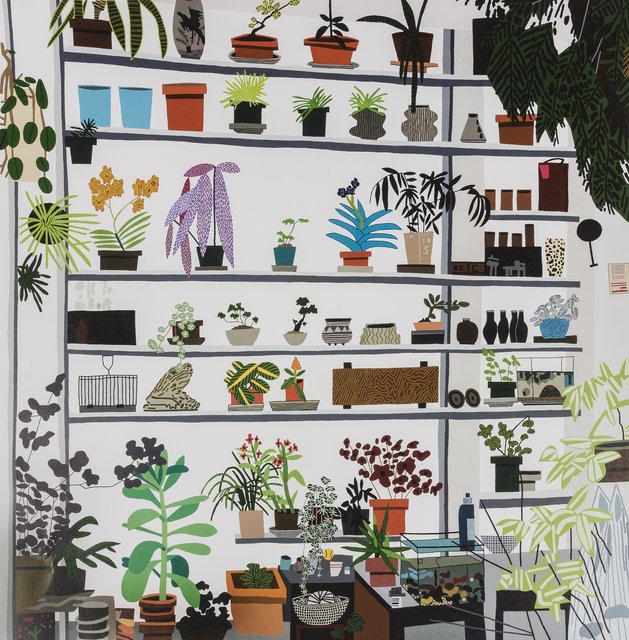 Jonas Wood, ‘Large Shelf Still Life’, 2017, artrepublic
