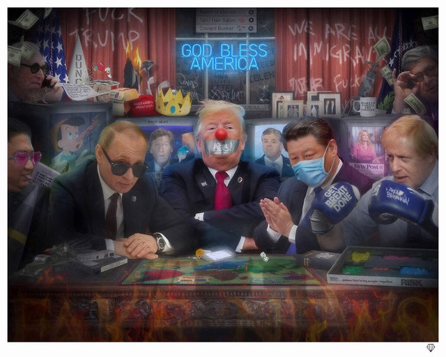 JJ Adams, ‘The Great Dictators’, 2020, Print, Giclée on Hahnemühle paper, Reem Gallery