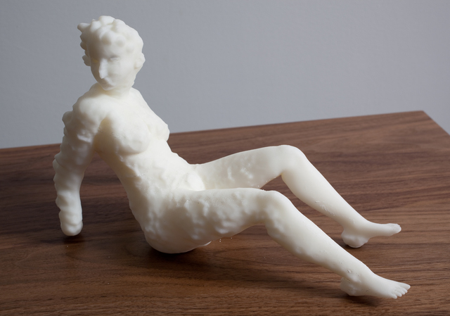 Claudia Hart, ‘Mortification 03’, 2007-2008, Sculpture, Rapid-Prototype printed sculpture, ABS solid core plastic, wooden pedestal, bitforms gallery
