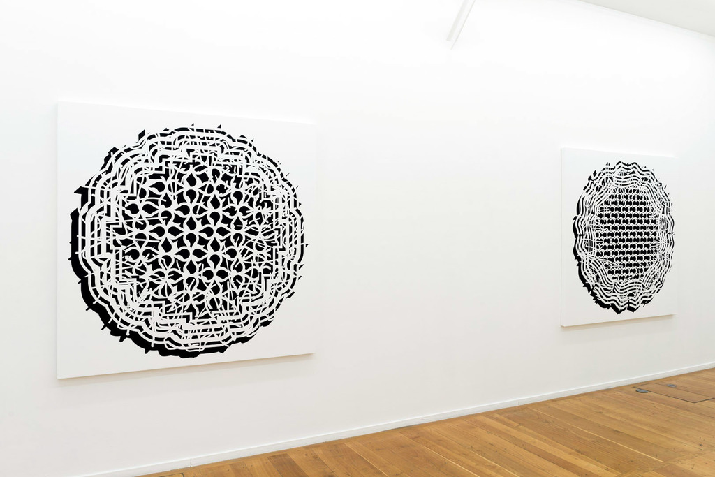 Exhibition view, Pablo Siquier "Bruit", Galerie Xippas, Paris, 2017
Photo: Frédéric Lanternier Exhibition view, Pablo Siquier "Bruit", Galerie Xippas, Paris, 2017
Photo: Frédéric Lanternier