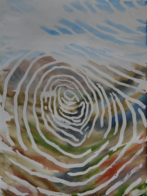 Nikki Lindt, ‘Touched 1’, 2018, Painting, Watercolor on paper, Park Place Gallery