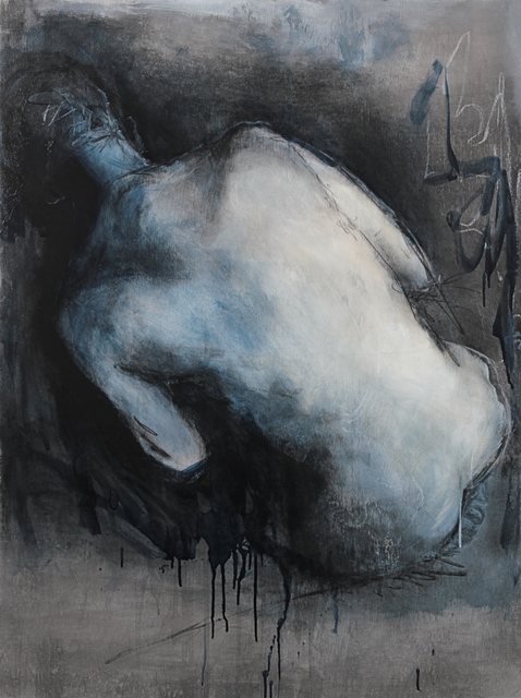 Virginie Bocaert, ‘Prendre corps’, 2014, Painting, Mixed media on board, Thompson Landry Gallery