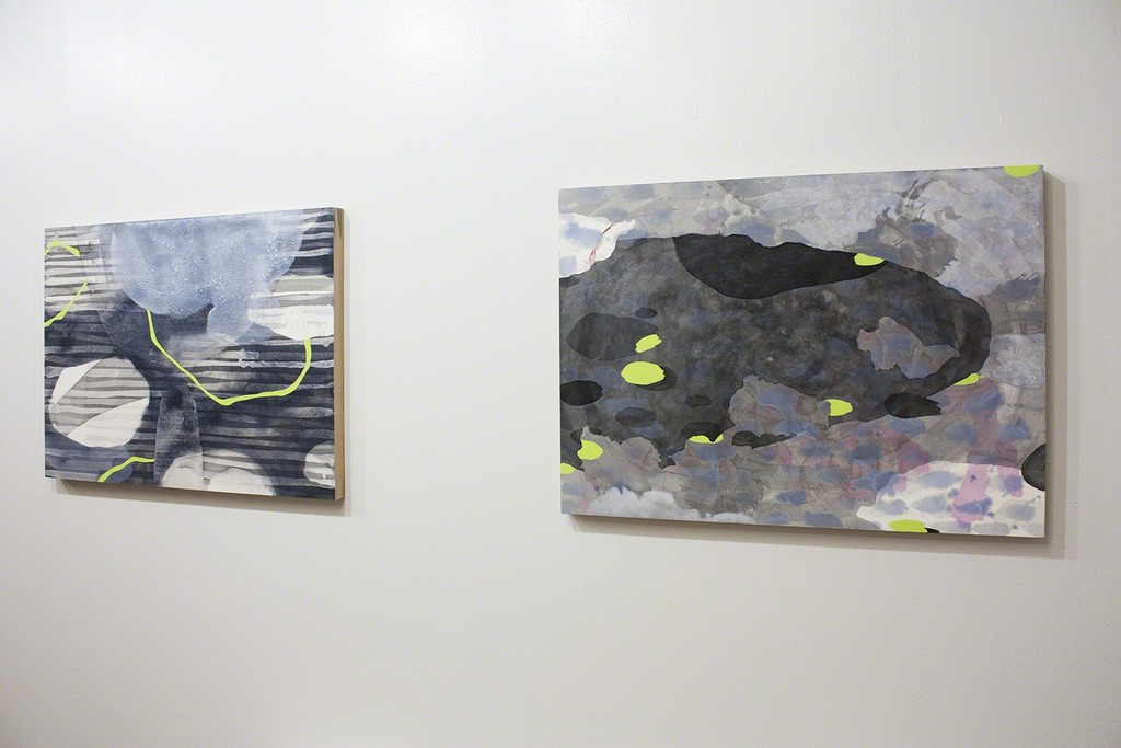 Nishiki Sugawara-Beda -
Left:
Inaugural IV, 22"×30", Sumi ink and acrylic on paper mounted on wood
Right:
Inaugural I, 22"×30", Sumi ink and acrylic on paper mounted on wood Nishiki Sugawara-Beda -
Left:
Inaugural IV, 22"×30", Sumi ink and acrylic on paper mounted on wood
Right:
Inaugural I, 22"×30", Sumi ink and acrylic on paper mounted on wood