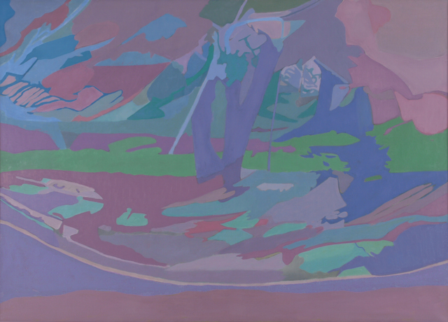 Ralph Wickiser, ‘Blue Apple Tree’, 1990, Walter Wickiser Gallery