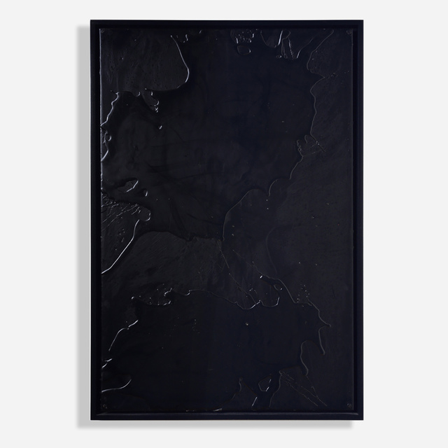 Rashid Johnson, ‘Cosmic Slop’, 2008, Painting, Black soap and microcrystalline wax on board, Artsy x Rago/Wright