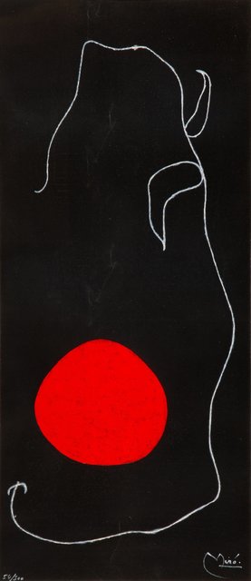 Joan Miró, ‘Oiseau Devant Le Soleil’, 1961, Heritage Auctions