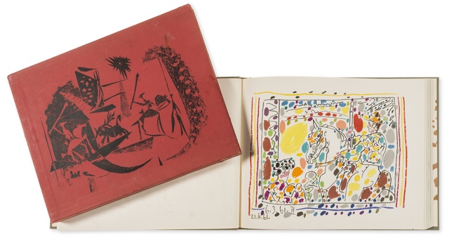 Pablo Picasso, ‘A Los Toros avec Picasso, by Jaime Sabartés (Bloch 1014-47; Cramer 113)’, 1961, Other, Book, Forum Auctions