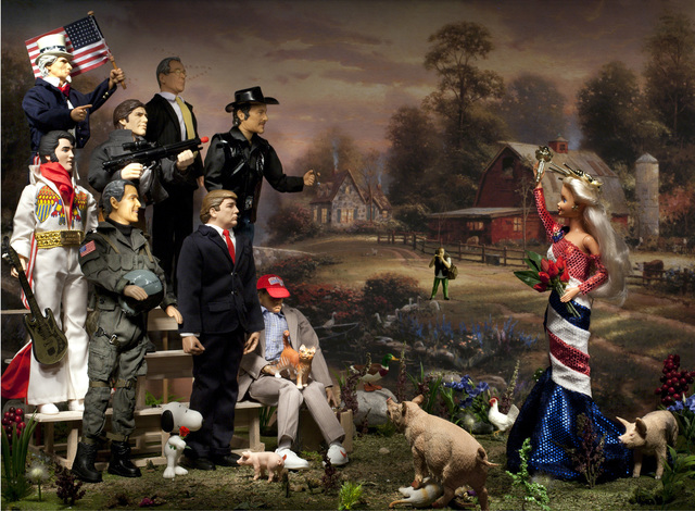 Diana Thorneycroft, ‘Christina's World (gets turned upside down by Cpl. Dew Wright)’, 2013, Art Mûr