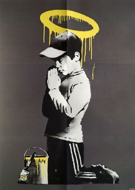 Banksy, ‘Forgive Us Our Trespassing’, 2010, Roseberys