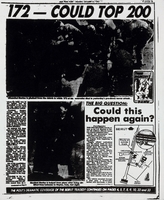 Andy Warhol - New York Post, Page Three ("172-Could Top 200")