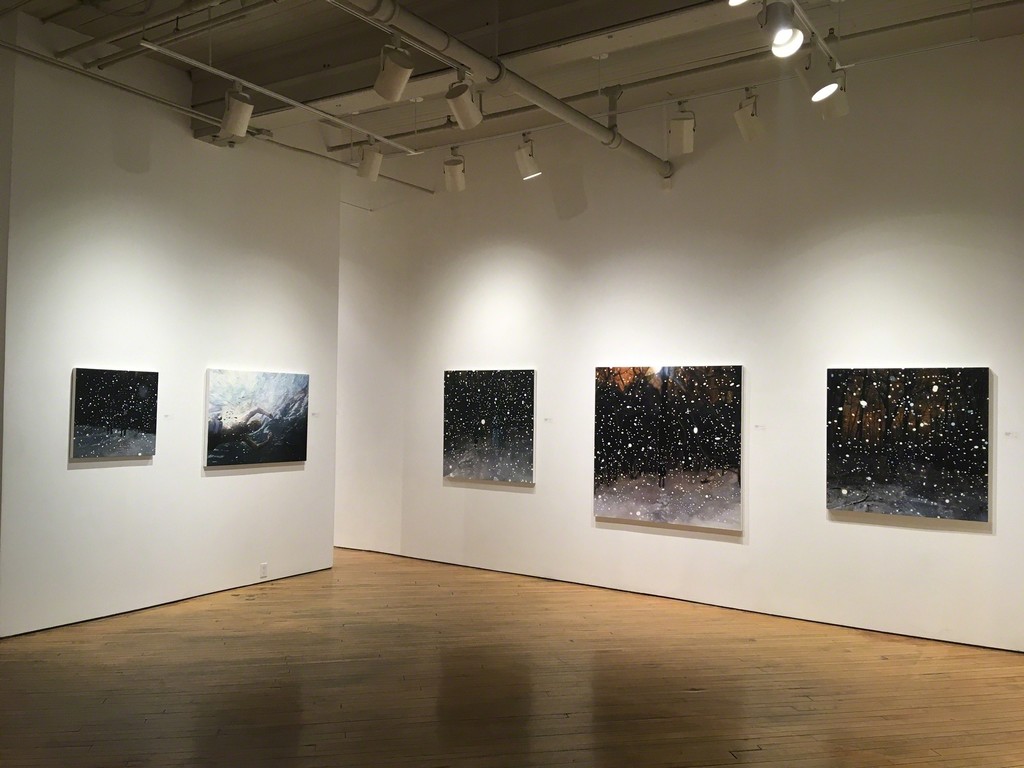 Snow paintings and 'Through a Glass Darkly' Snow paintings and 'Through a Glass Darkly'