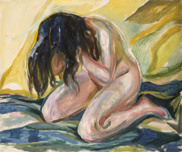Αποτέλεσμα εικόνας για munch kneeling nude