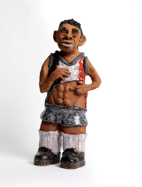 Billy Bain, ‘Footballer’, 2019, .M Contemporary Sydney