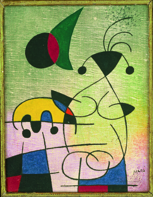 Joan Miró, ‘L’étreinte du soleil à l’amoureuse (The Sun Embracing the Lover)’, 1952, Fondation Beyeler